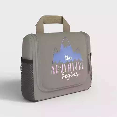 KUKLAR TOILETRY BAG Low-poly 3D model