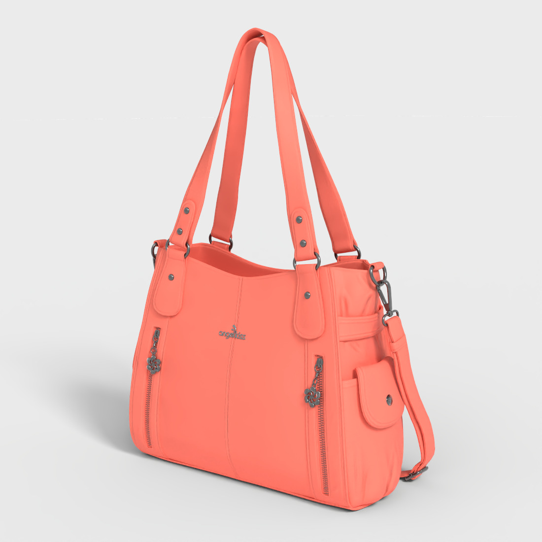 ANGEL KISS HANDBAG Low-poly 3D model_4