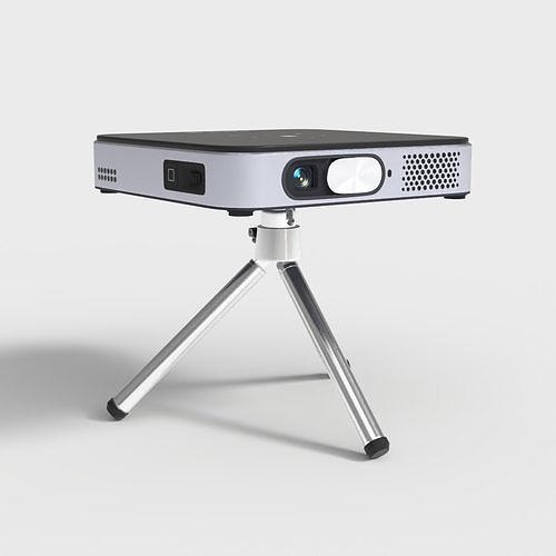 MINI PROJECTOR WITH ANDROID TV Low-poly 3D model