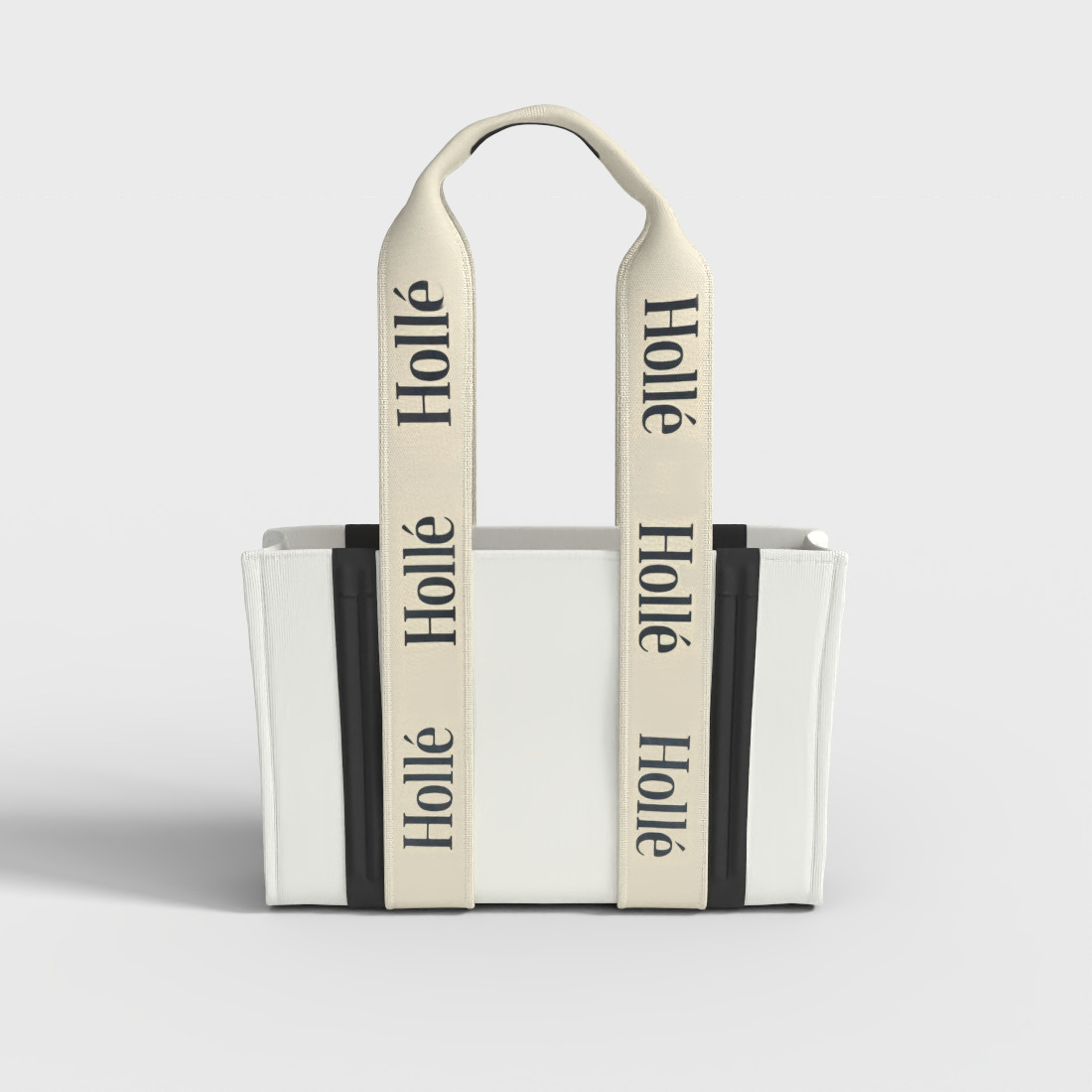 HOLLE TOTE BAG Low-poly 3D model_1