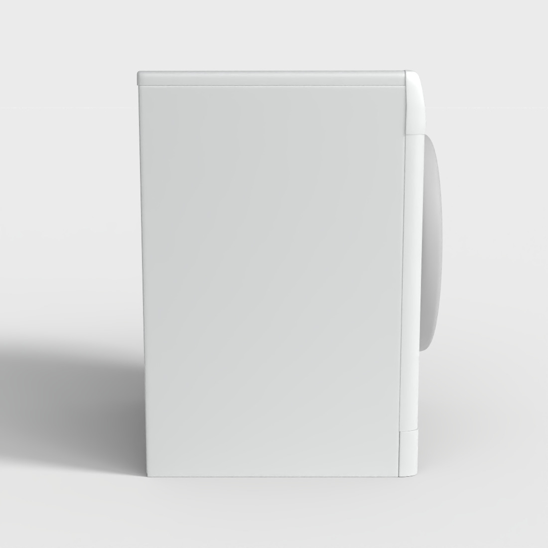 WHIRLPOOL WASHING MACHINE Low-poly 3D model_2