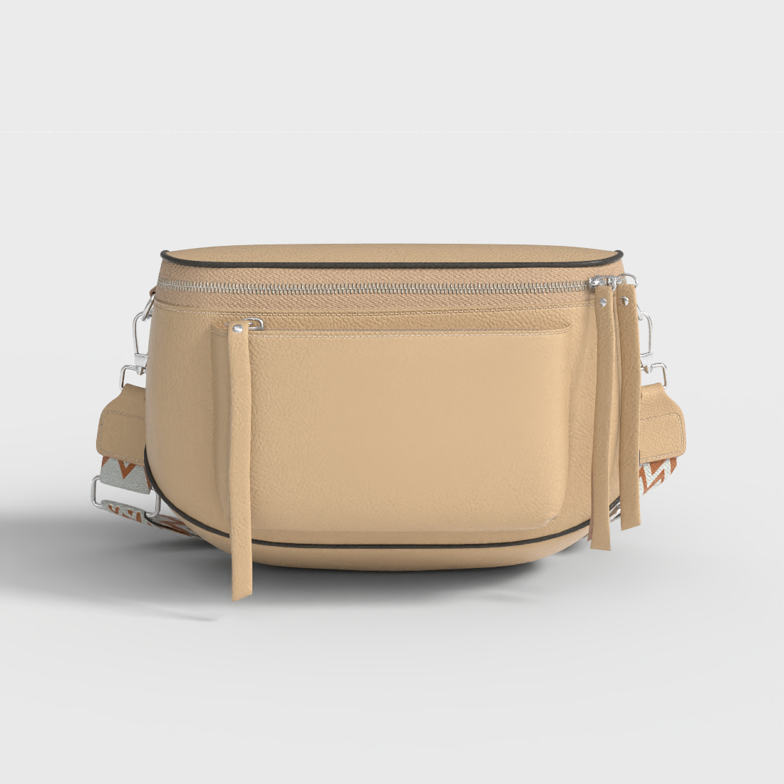 SADDLE BAG Low-poly 3D model_1
