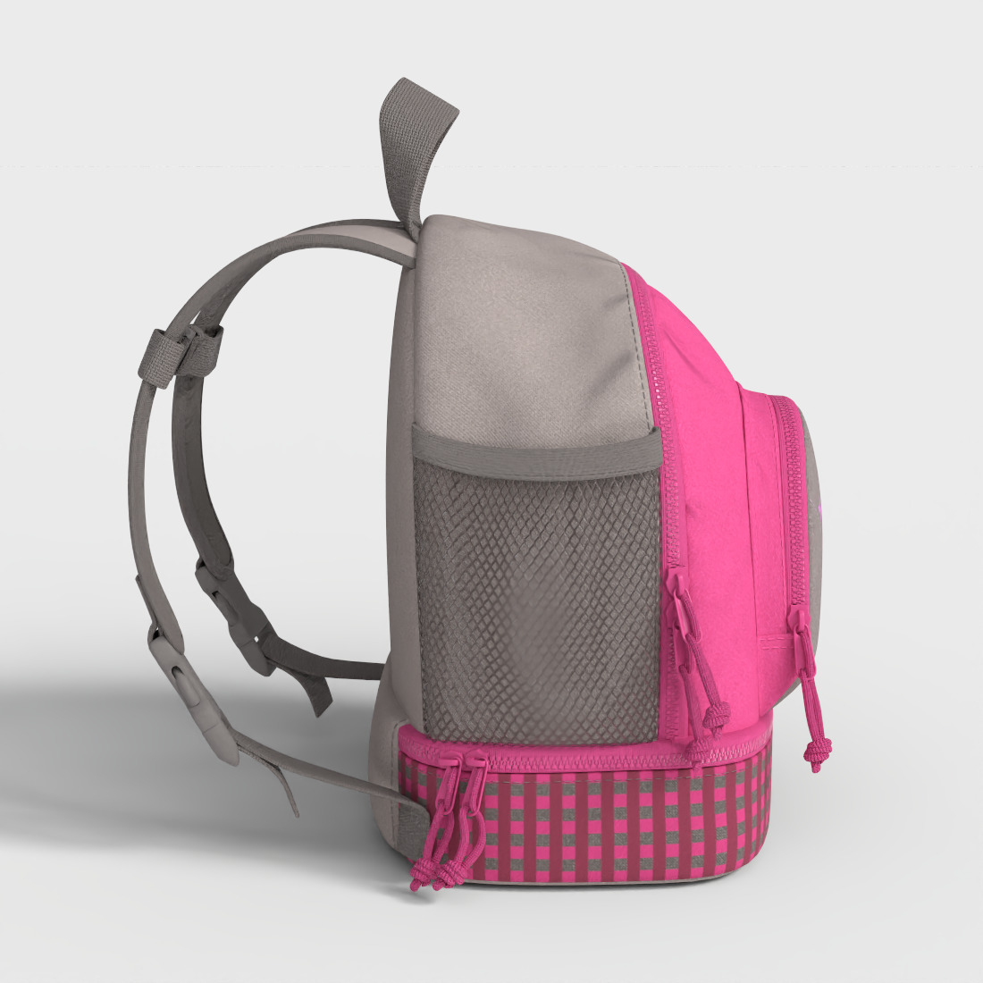 SCHOOL BACKPACK Low-poly 3D model_2