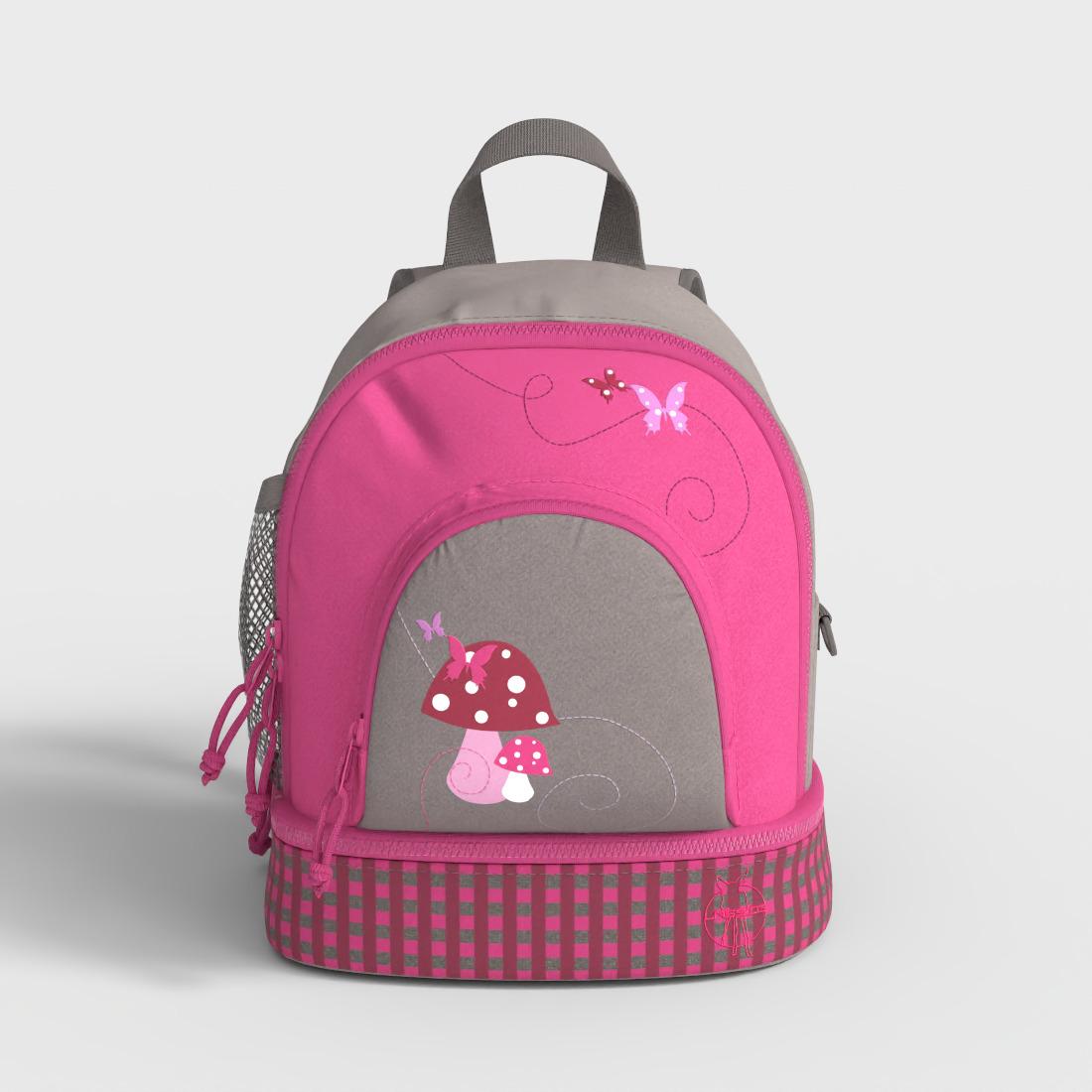 SCHOOL BACKPACK Low-poly 3D model_1