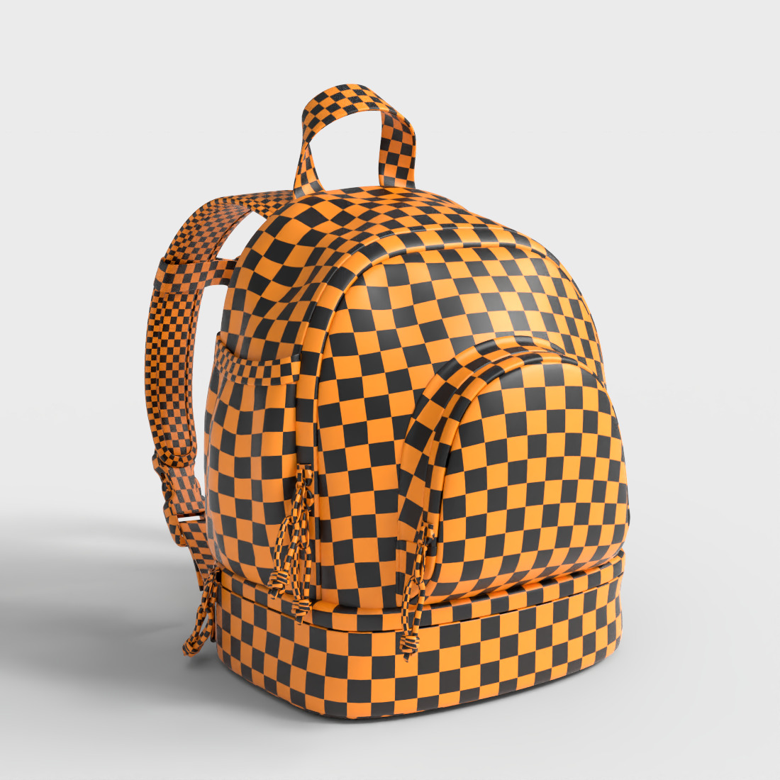 SCHOOL BACKPACK Low-poly 3D model_7