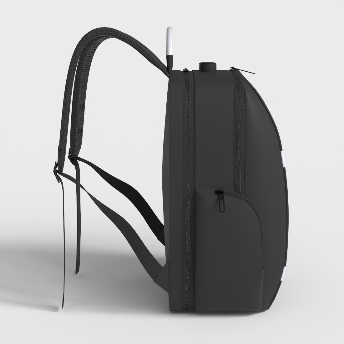 LAPTOP BACKPACK Low-poly 3D model_2