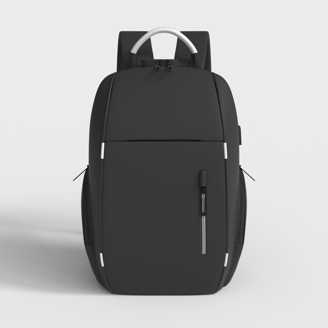 LAPTOP BACKPACK Low-poly 3D model_1