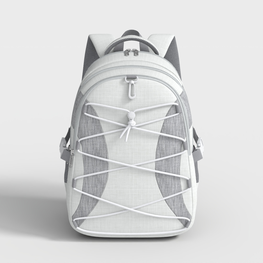 SCHOOL BACKPACK Low-poly 3D model_1