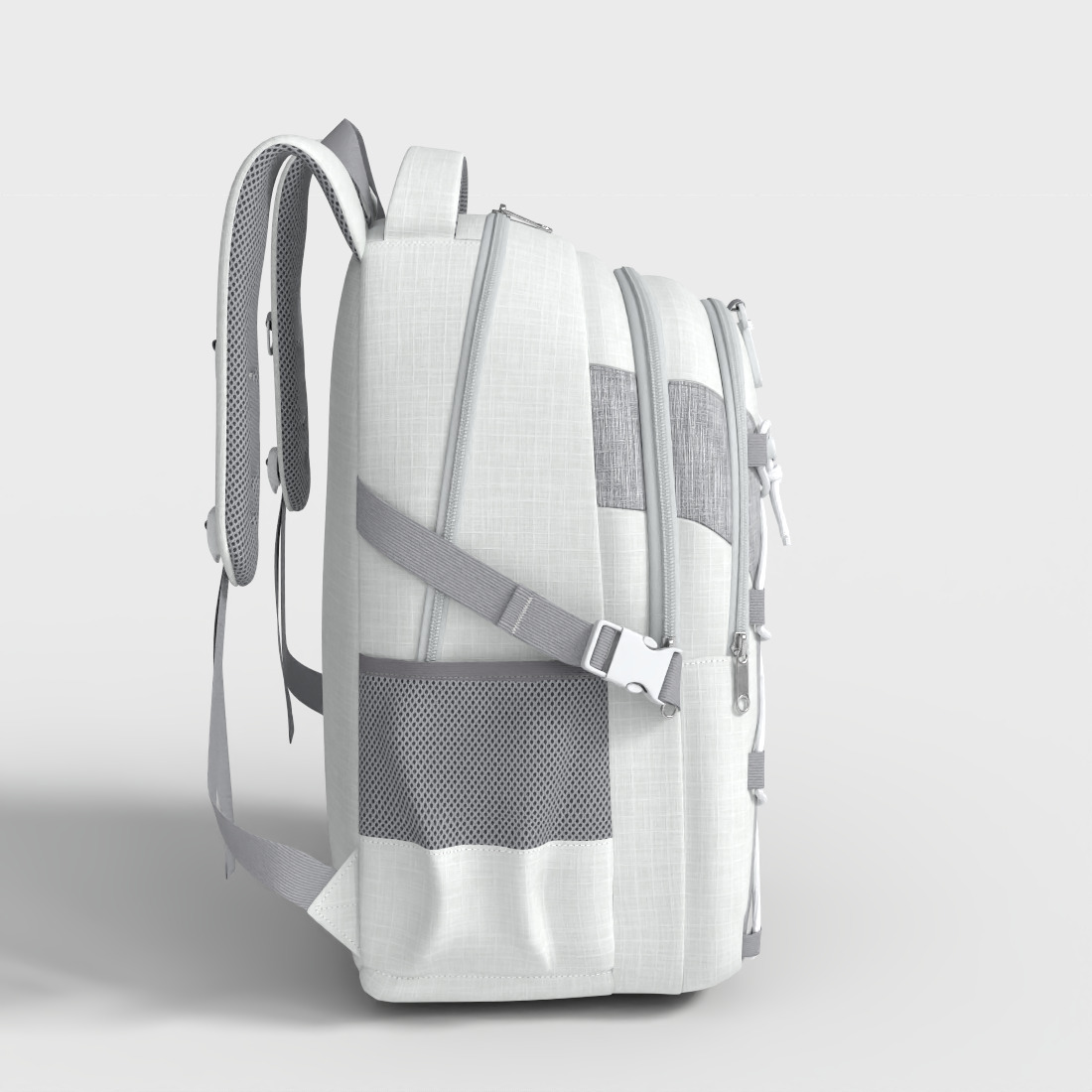 SCHOOL BACKPACK Low-poly 3D model_2