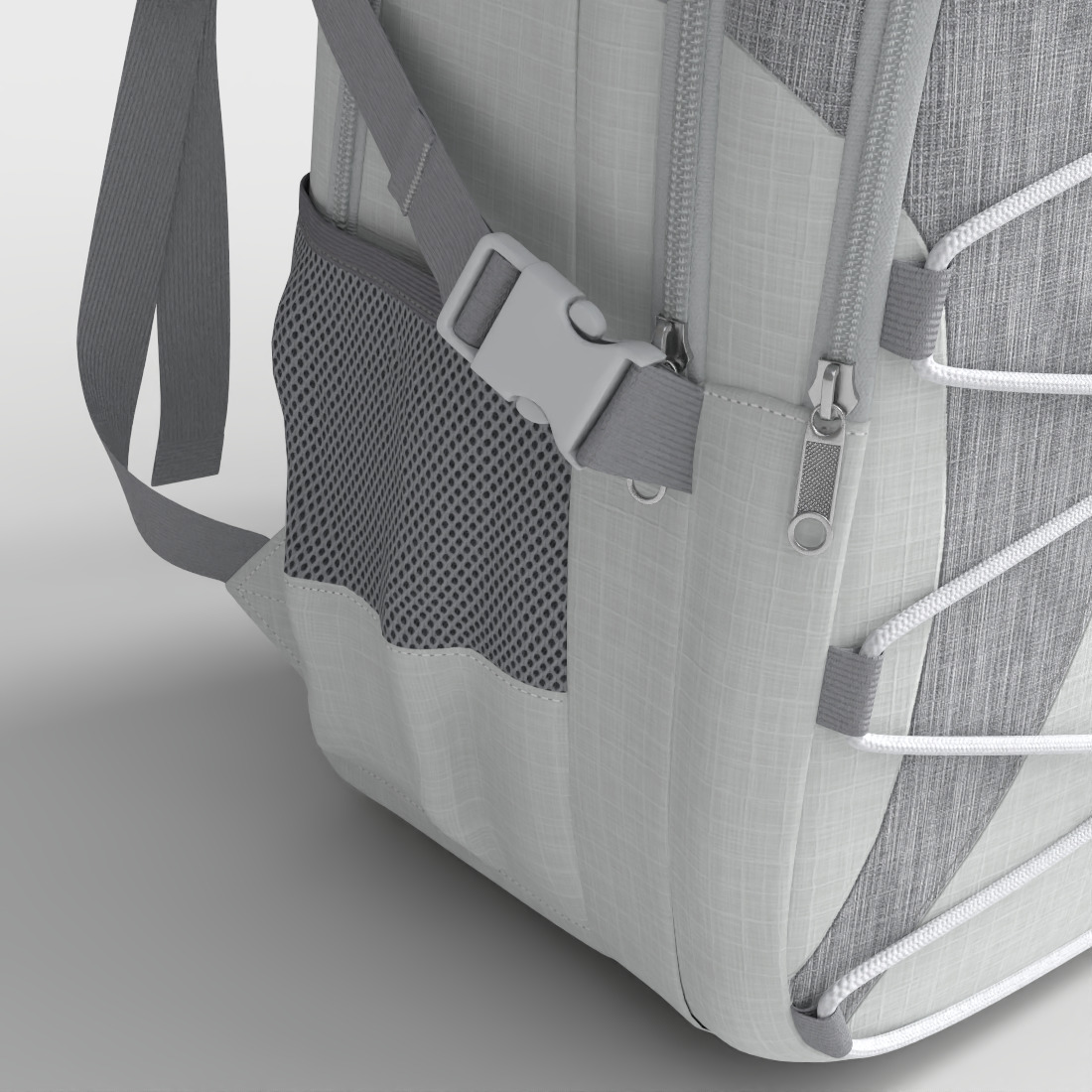 SCHOOL BACKPACK Low-poly 3D model_5