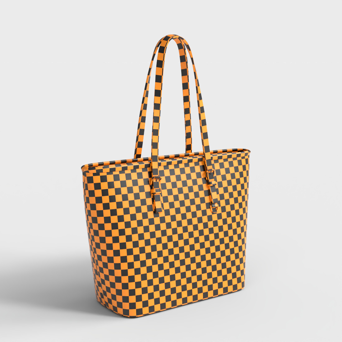 TOTE BAG Low-poly 3D model_6