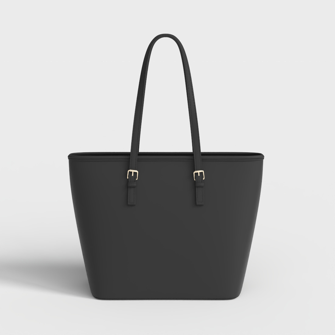 TOTE BAG Low-poly 3D model_3
