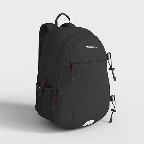 LAPTOP BACKPACK Low-poly 3D model