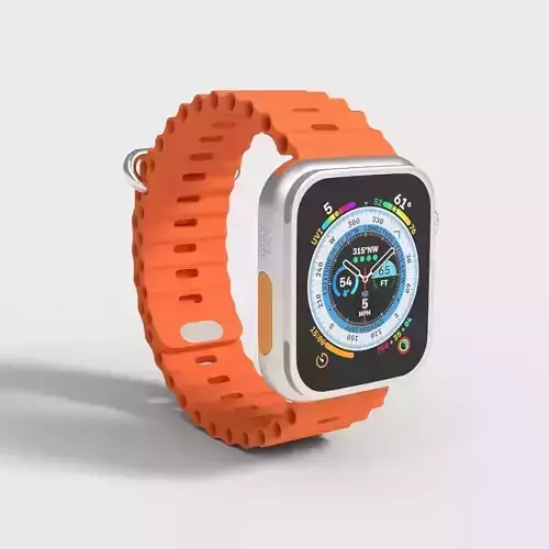 SMARTWATCH Low-poly 3D model