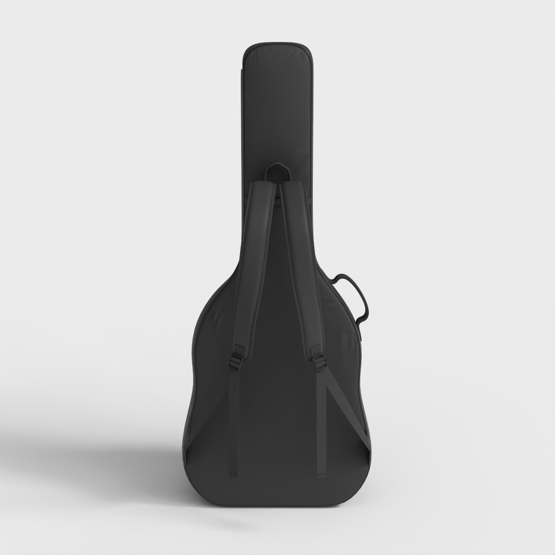 GUITAR PADDED BAG Low-poly 3D model_3