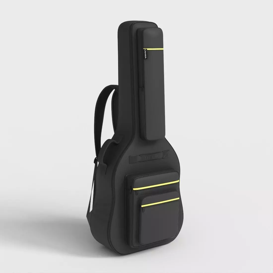 GUITAR PADDED BAG Low-poly 3D model_0