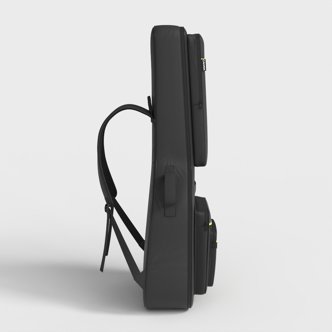 GUITAR PADDED BAG Low-poly 3D model_2