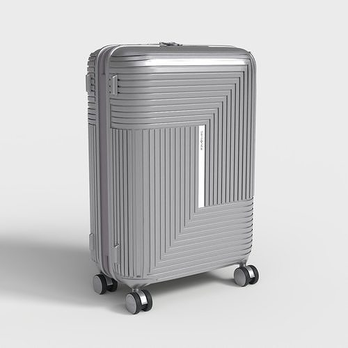 SAMSONITE APINEX SUITCASE Low-poly 3D model