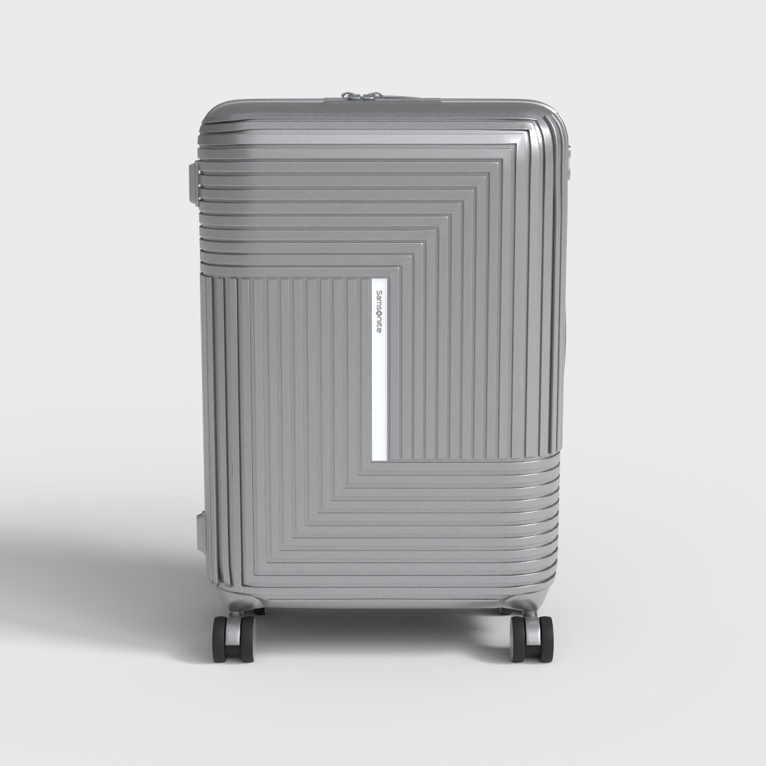 SAMSONITE APINEX SUITCASE Low-poly 3D model_1