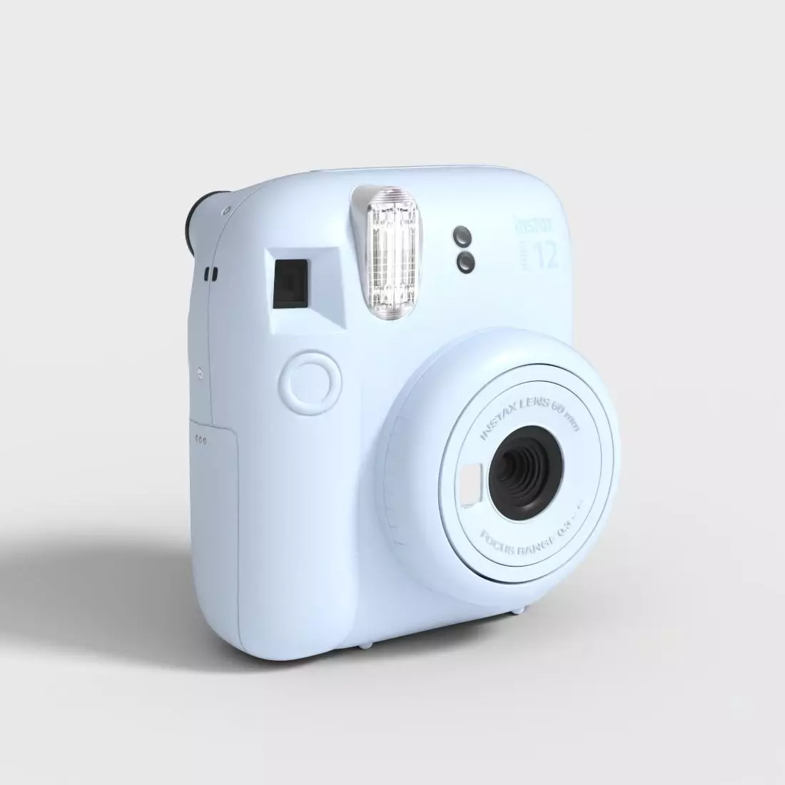 INSTAX MINI Low-poly 3D model_0