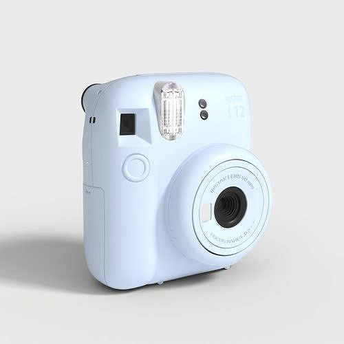 INSTAX MINI Low-poly 3D model