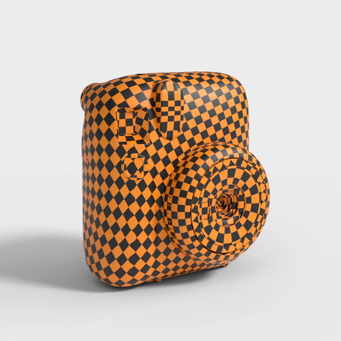 INSTAX MINI Low-poly 3D model_7