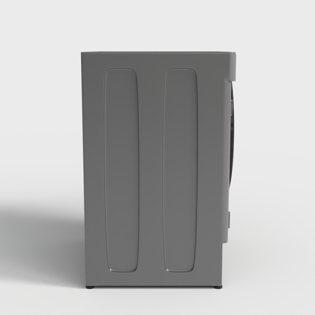 HAIER WASHING MACHINE Low-poly 3D model_2