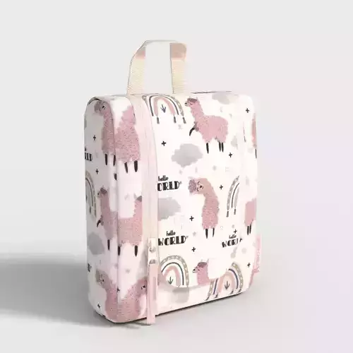 TOILETRY BAG Low-poly 3D model