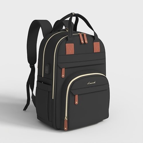 LOVEVOOK LAPTOP BACKPACK Low-poly 3D model
