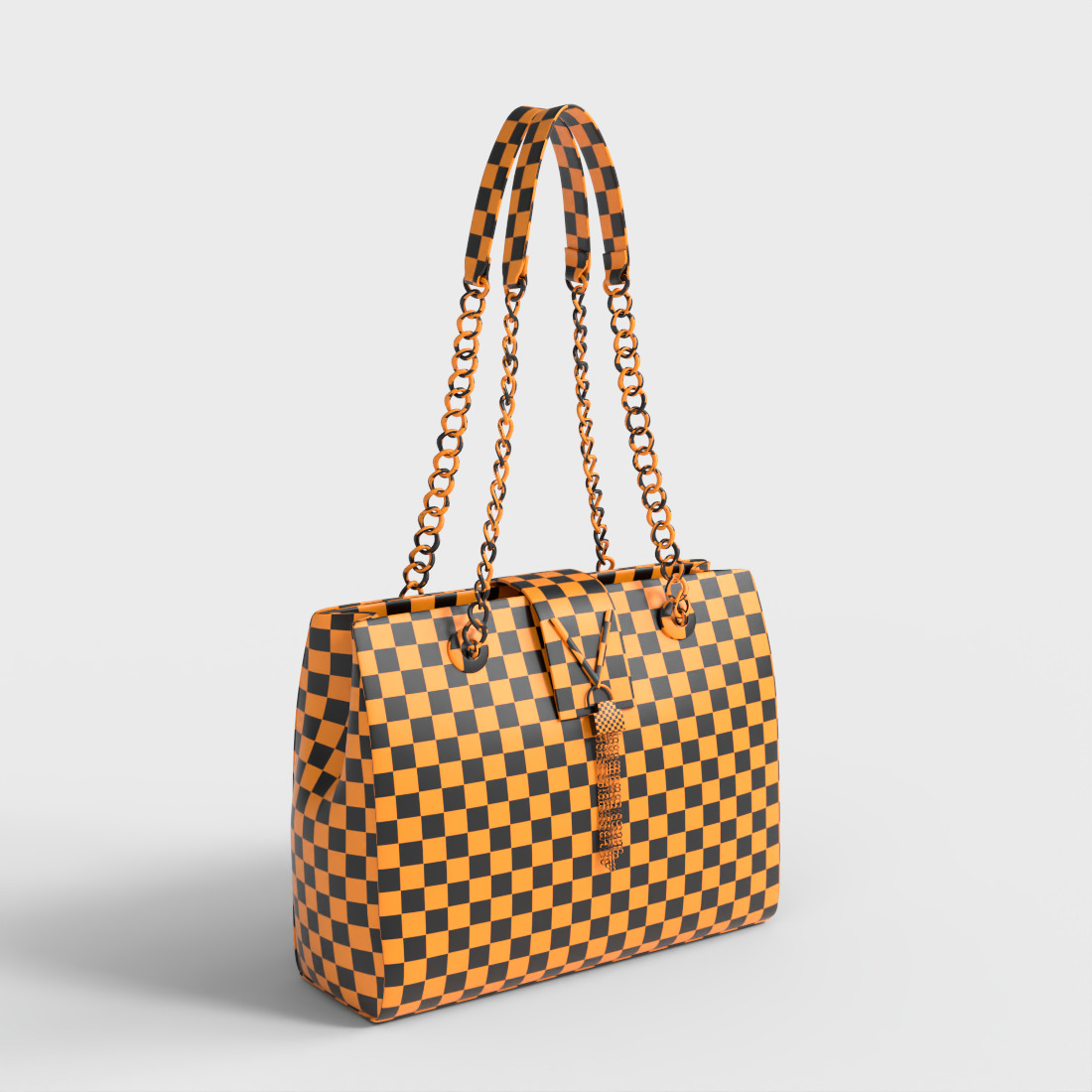 VALENTINO SHOULDER BAG Low-poly 3D model_7