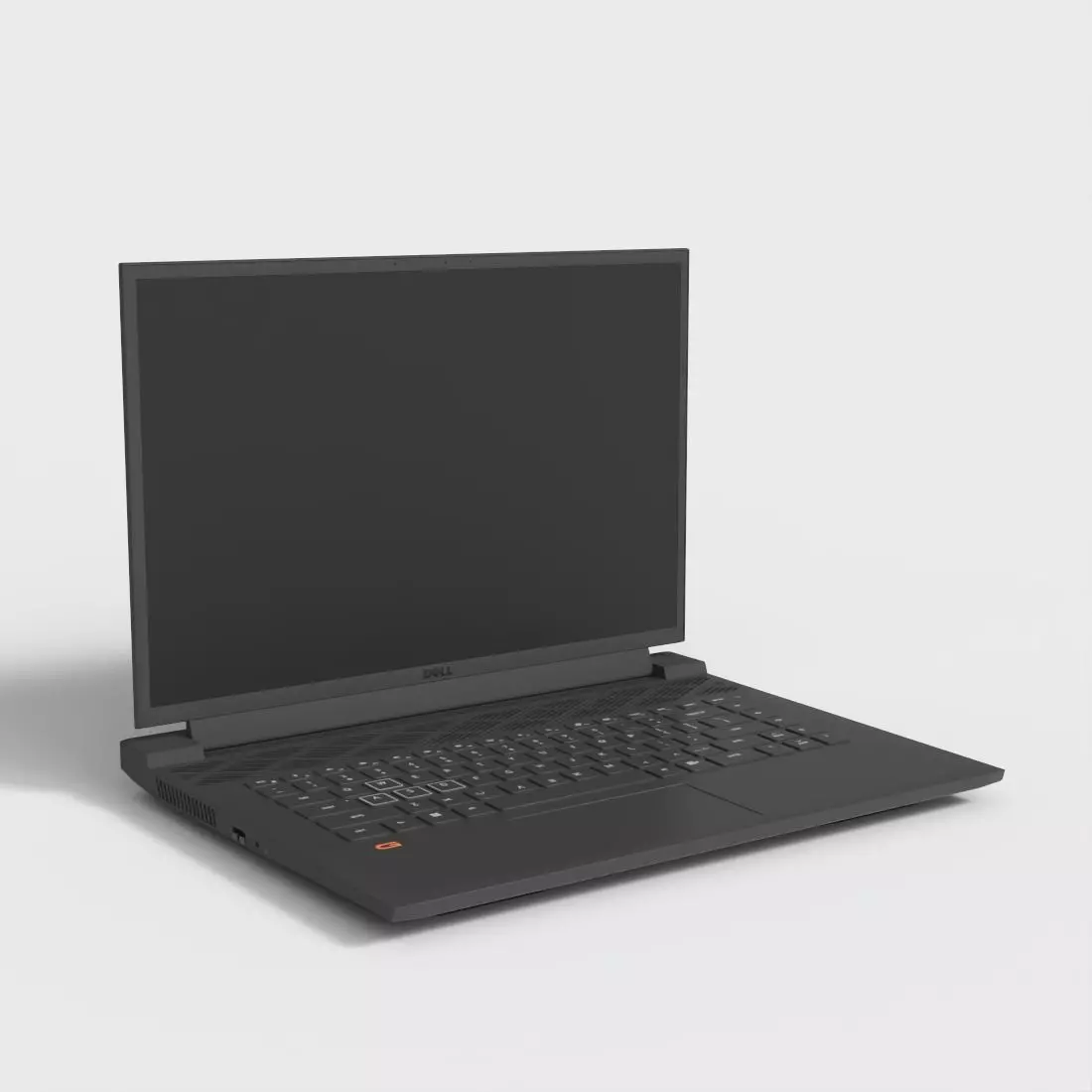 DELL G16 GAMING LAPTOP Low-poly 3D model_0