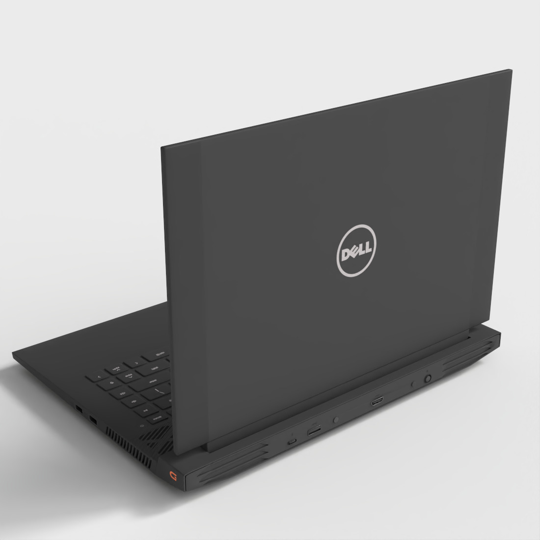 DELL G16 GAMING LAPTOP Low-poly 3D model_6
