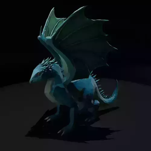 Low poly creature 1