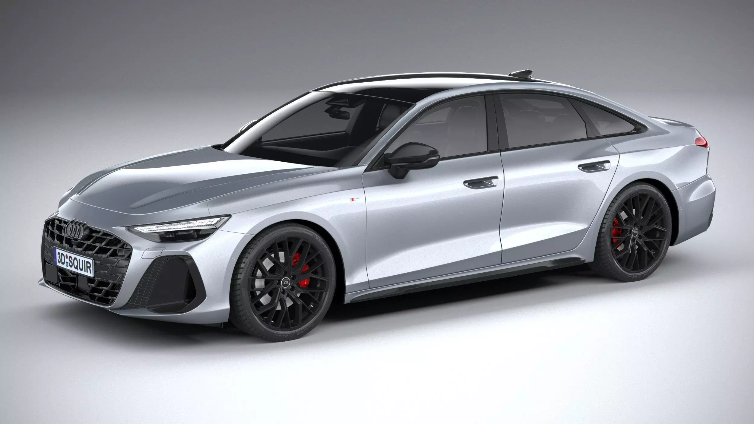 Audi A6 Sedan S-line 2026 3D model