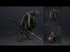 Ghost Spearman Arm1 Low-poly 3D model_2