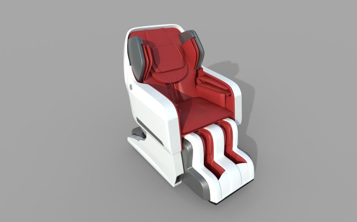 Massage Chair 3D model_1
