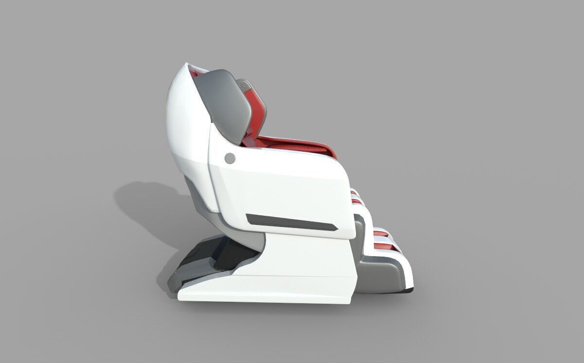 Massage Chair 3D model_2