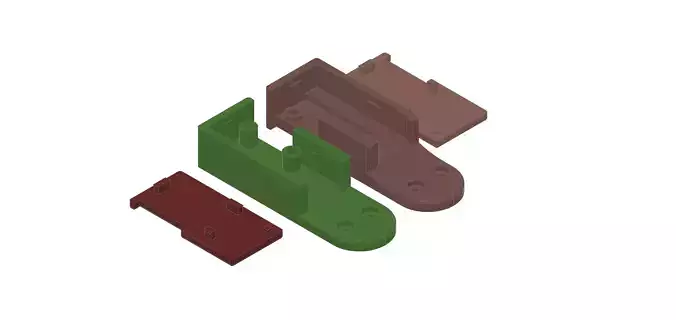limit switch casing 3D print model
