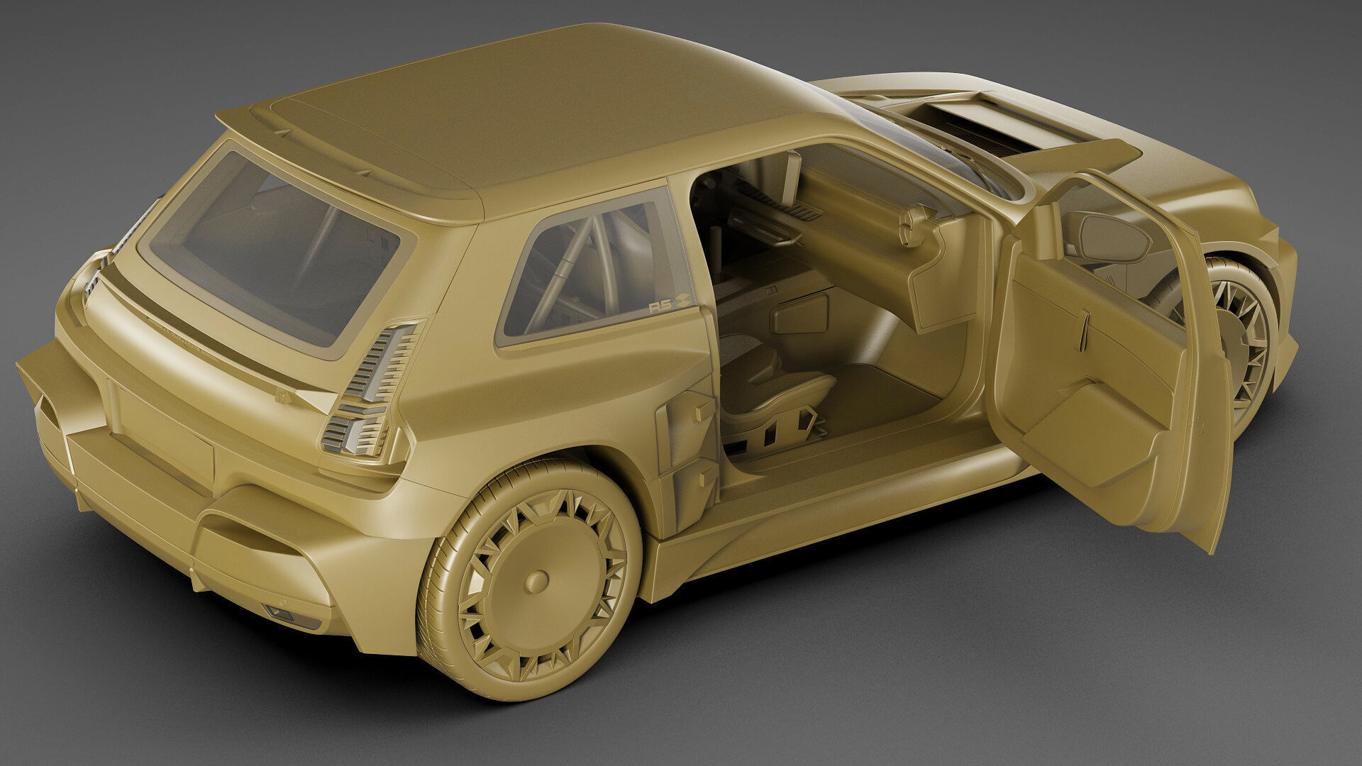 Renault 5 Turbo 3E 2027 3D model_33