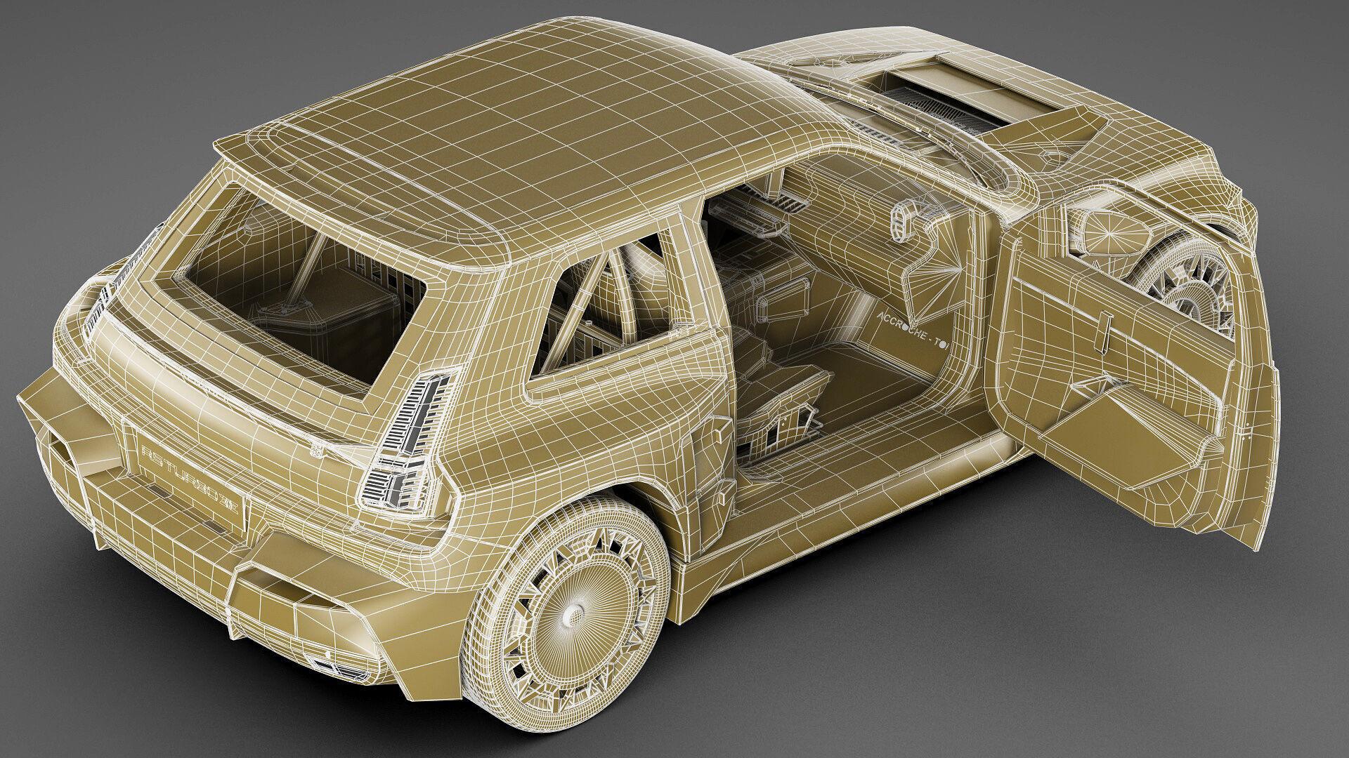 Renault 5 Turbo 3E 2027 3D model_38
