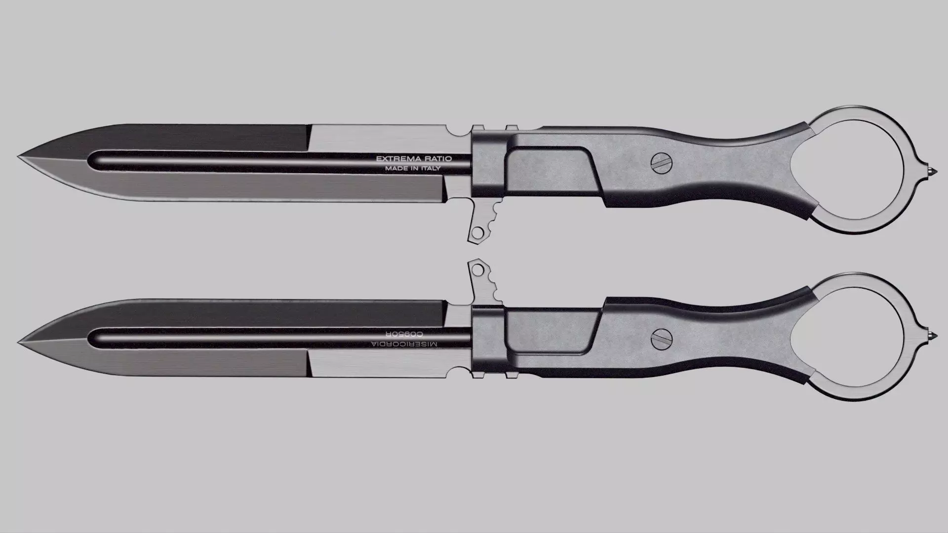 Knife-Extrema-Ratio Low-poly 3D model_0