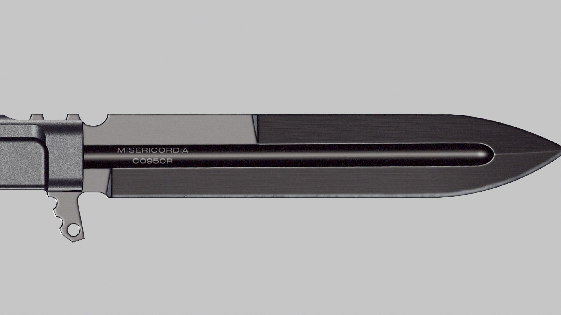 Knife-Extrema-Ratio Low-poly 3D model_5