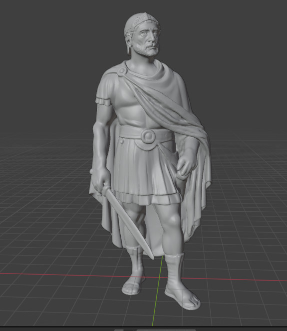Hannibal Barca 3D print model_3