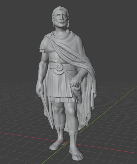 Hannibal Barca 3D print model_2