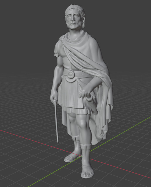 Hannibal Barca 3D print model_1