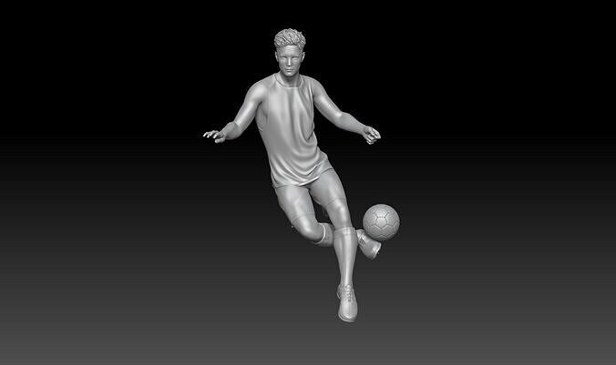 fifa street player 3 3D print model