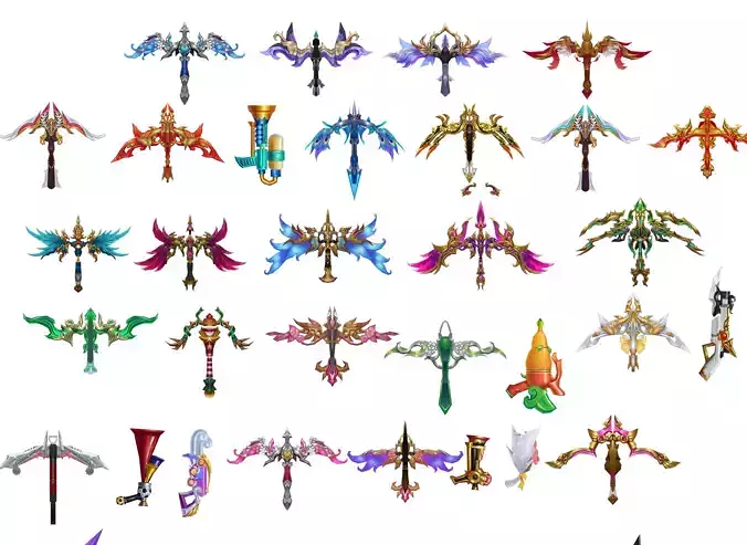 The Ultimate Game Weapon Collectionv