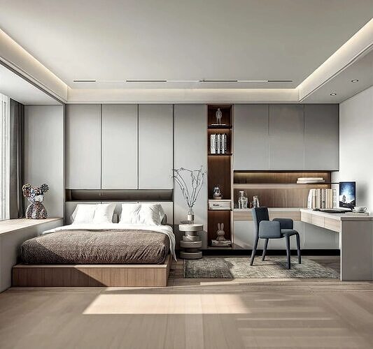 Kids Bedroom 3D Model SketchUp s3d warehouse 3D model