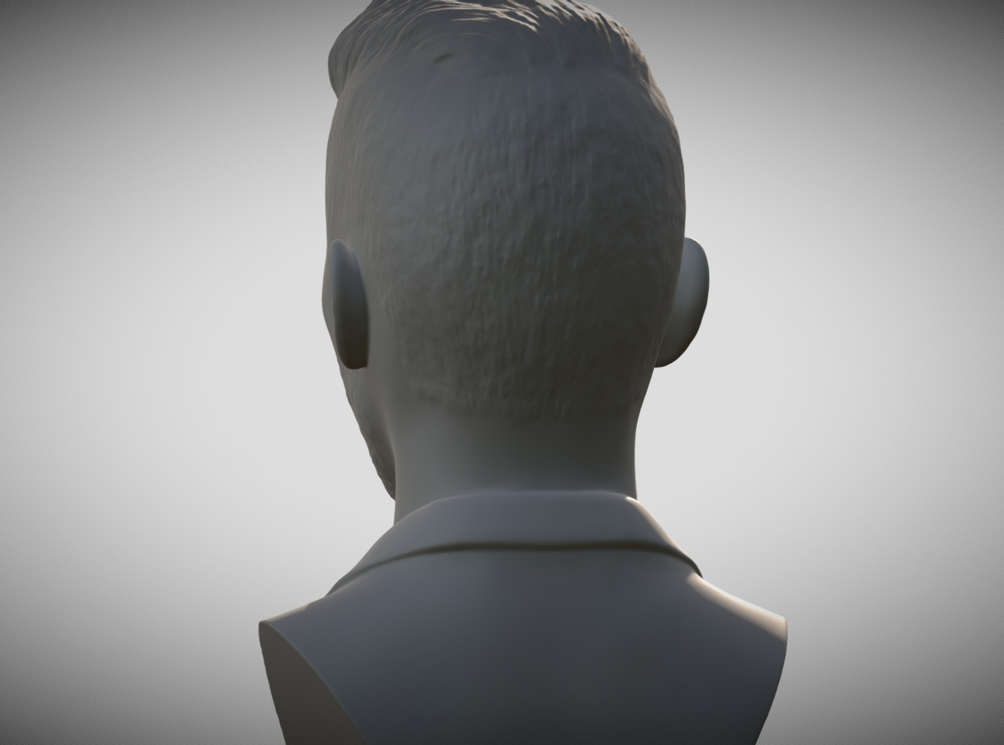 Zayn Malik bust 3D print model_4