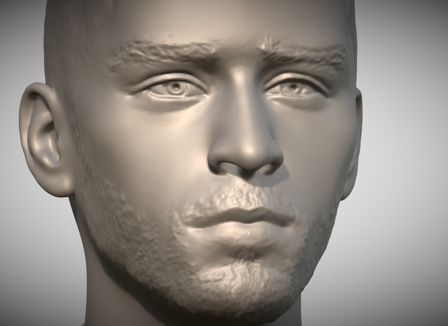 Zayn Malik bust 3D print model_9